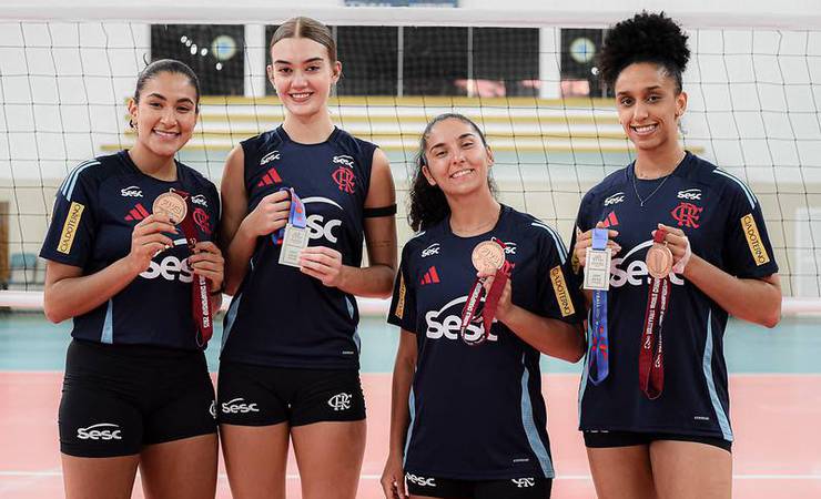 Sesc Flamengo inicia treinos com elenco completo para a Superliga Feminina 2025/26