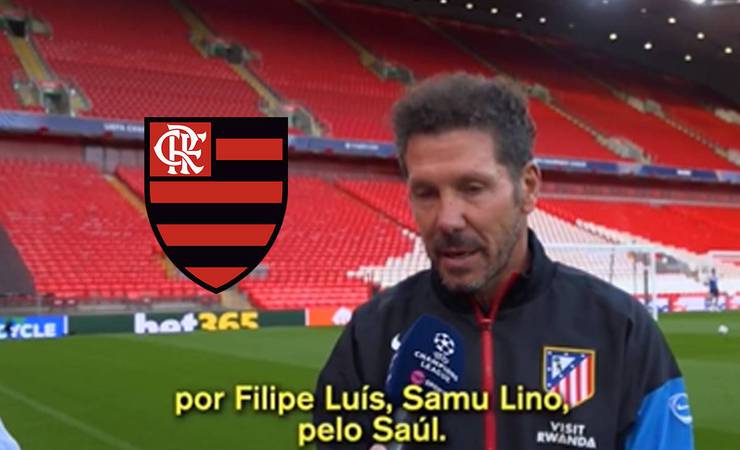 Diego Simeone reconhece grandeza do Flamengo em entrevista à TNT Sports