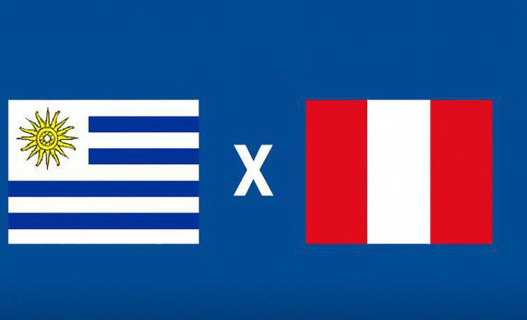 Uruguai busca ampliar vantagem contra o Peru no segundo tempo com odds de 2.00