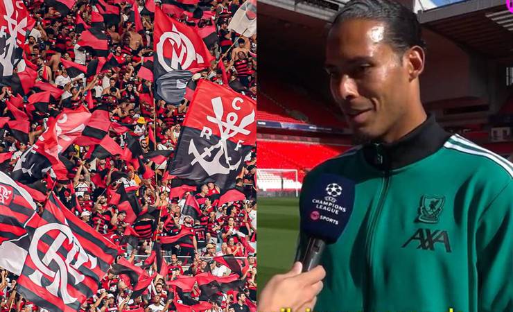 Virgil Van Dijk elogia torcida do Flamengo após final do Mundial de Clubes no Qatar