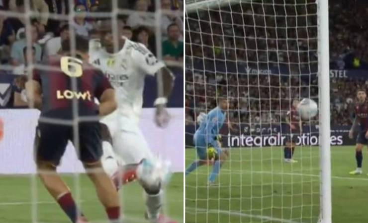 Vini Jr. marca gol de trivela e dá assistência na vitória do Real Madrid sobre o Levante