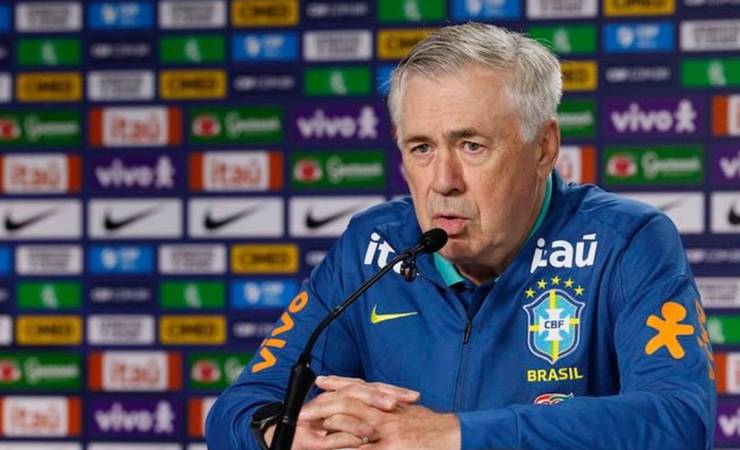 Ancelotti surpreende e convoca nova geração sem jogadores do Flamengo