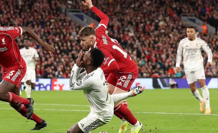 Liverpool supera Real Madrid com gol de Mac Allister na Champions League