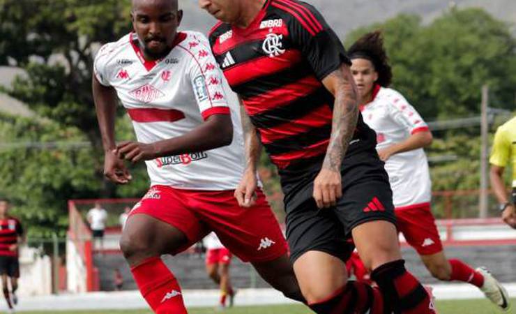 Flamengo empata com Bangu em 1 a 1 e mantém invencibilidade na Taça Guanabara Sub-20
