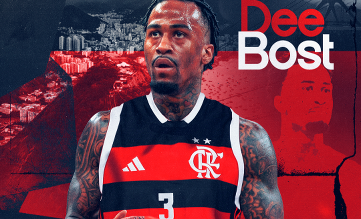 Flamengo contrata armador Dee Bost por quatro meses para a temporada 2025/26