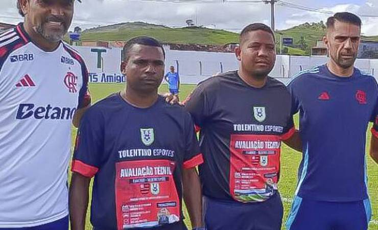 Flamengo formaliza parceria com Tolentino Esportes para recrutamento de jovens talentos na Bahia