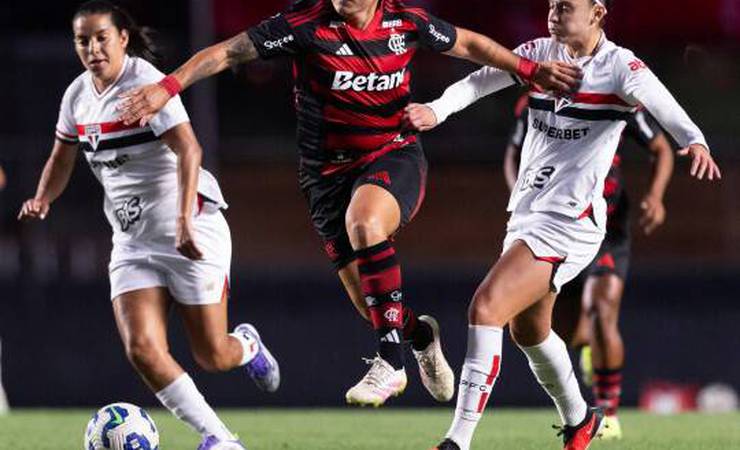 Flamengo é eliminado pelo São Paulo nas oitavas de final da Copa do Brasil Feminina