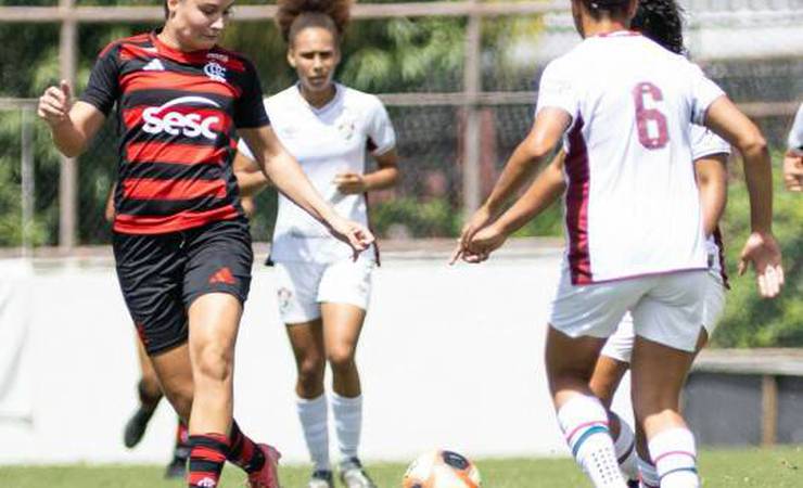Flamengo e Fluminense empatam em 1 a 1 na ida da final do Campeonato Carioca Feminino Sub-20