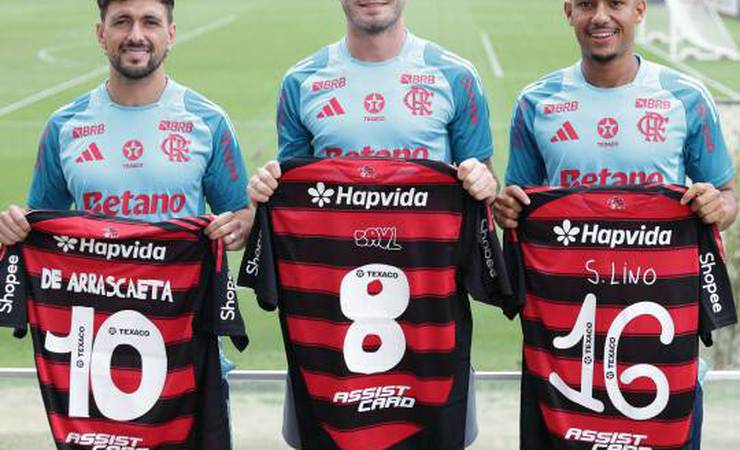 Flamengo promove ação social com camisas personalizadas no clássico contra o Botafogo