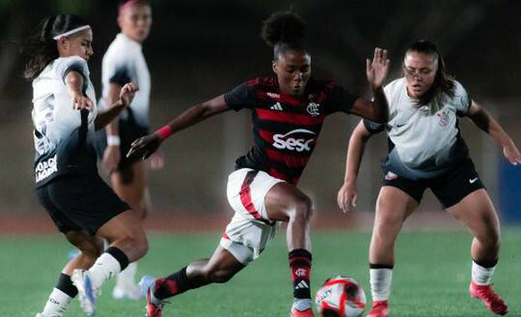 Empate suado! Flamengo e Corinthians ficam no 2 a 2 na Copinha Feminina