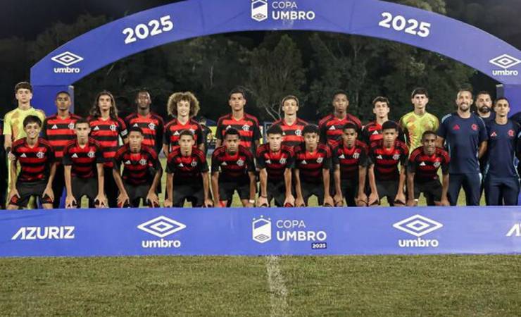 Flamengo conquista a Copa Umbro Sub-14 com vitória sobre o Internacional-RS