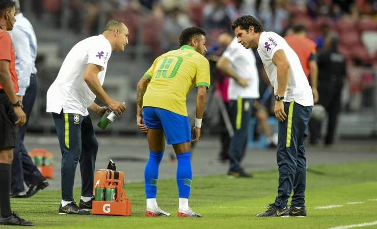 PSG estaria irritado com CBF por conta da lesão de Neymar