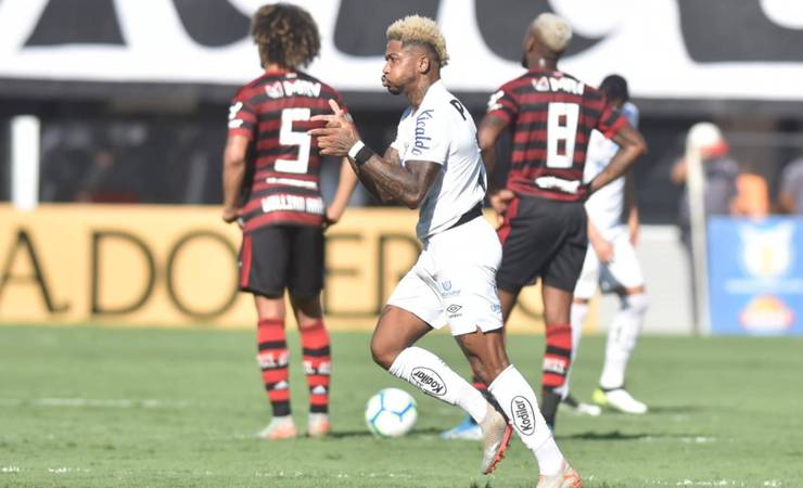 Flamengo é goleado pelo Santos e perde invencibilidade de quatro meses
