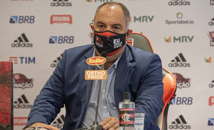 Braz avisa que Flamengo busca contratações: 'No meio e na frente'