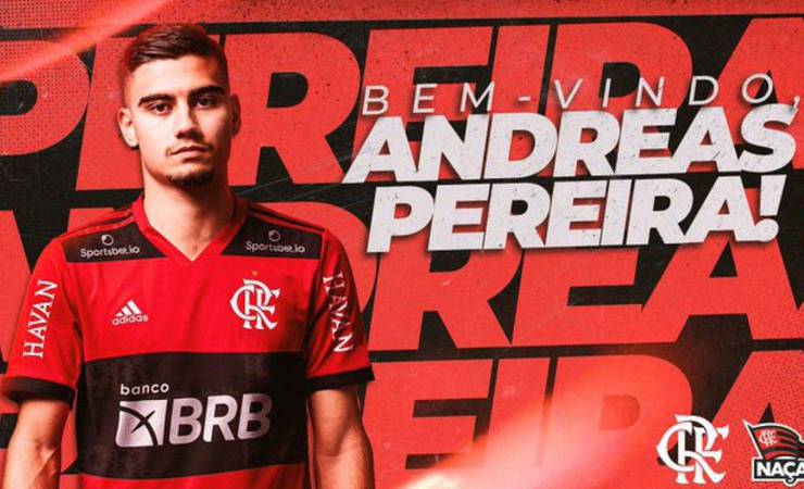 Flamengo anuncia contratação do meia Andreas Pereira, ex-Manchester United
