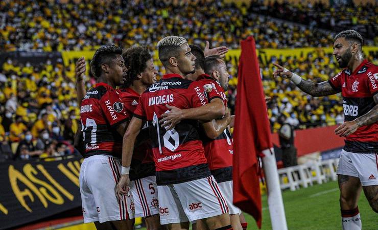 Três jogadores do Flamengo concorrem ao prêmio de craque da Libertadores