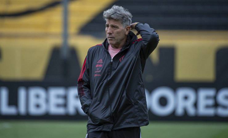 Renato Gaúcho faltou treino do Flamengo a quatro dias da final da Libertadores