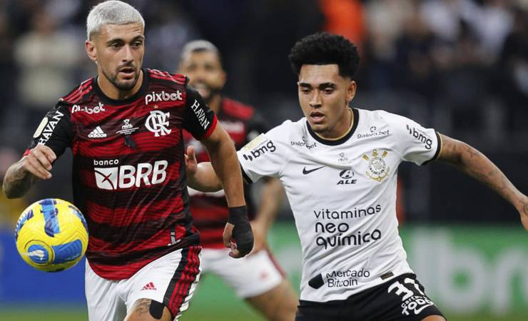 Sem gols, Flamengo empata com o Corinthians pelo jogo de ida da final da Copa do Brasil