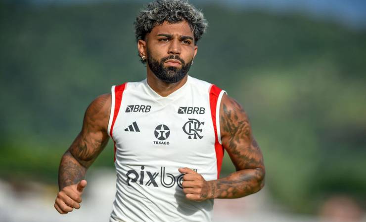 Sem a 10, Gabigol irá usar a camisa 99 no Flamengo