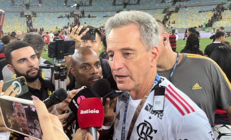 Presidente do Flamengo fala sobre situação de Gabigol: 'Expectativa positiva'