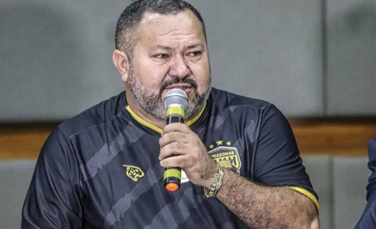 Presidente do Amazonas avalia derrota para o Flamengo e acredita em classificação
