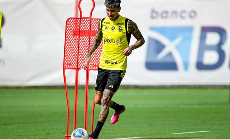 Pulgar volta a treinar no Flamengo após disputa da Copa América