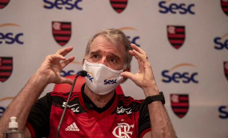 Em dia de despedida de Jorge Jesus, Flamengo apresenta Bernadinho como técnico