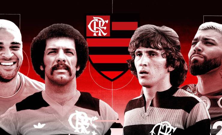 Os 30 maiores ídolos da história do Flamengo; veja ranking