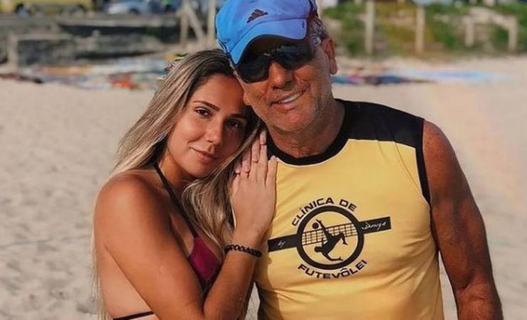 Carolina Portaluppi parabeniza o pai, Renato Gaúcho, em post: 'Você é demais'