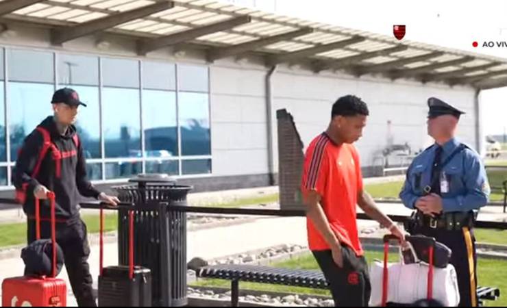 Flamengo desembarca nos Estados Unidos para a disputa do Mundial de Clubes