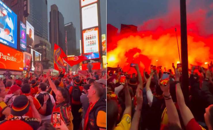 Torcida do Espérance toma conta de pontos turísticos dos EUA antes de estreia contra o Flamengo no Mundial de Clubes