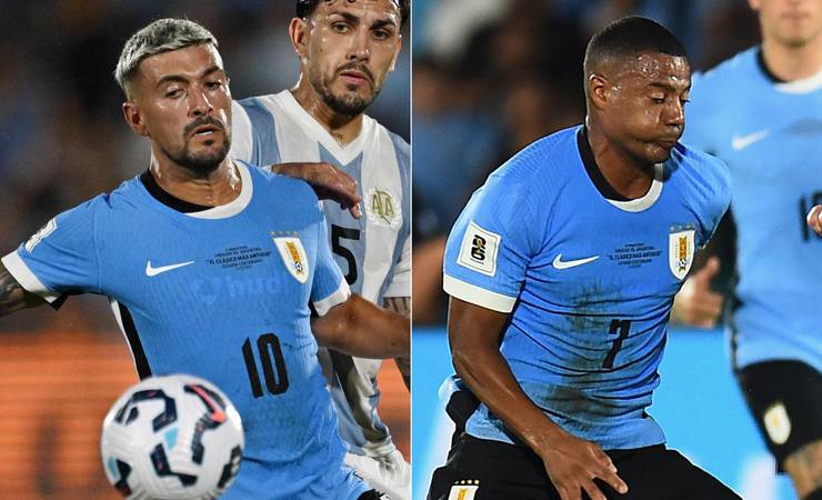 Arrascaeta e De la Cruz são cortados do Uruguai e retornam ao Flamengo