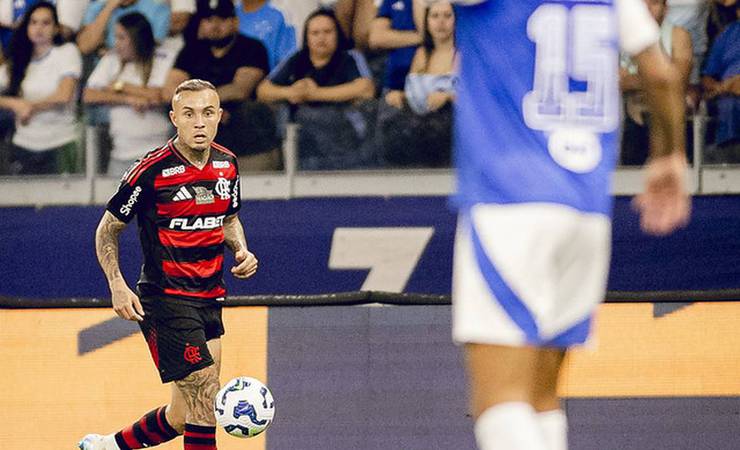 Cebolinha tem lesão e se junta a Plata como desfalque do Flamengo contra o Central Córdoba