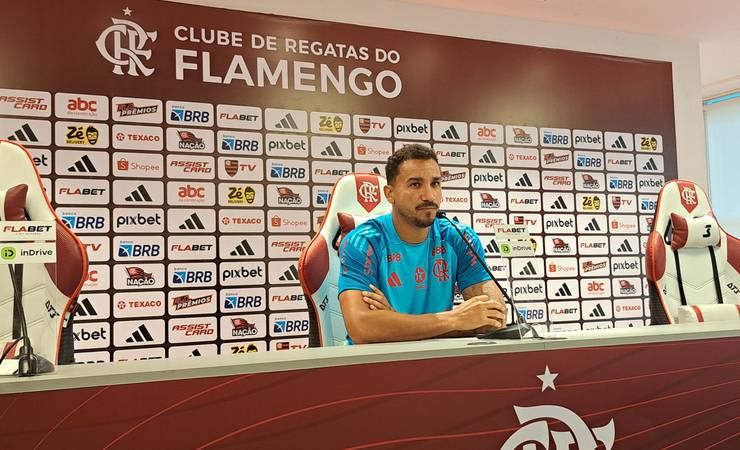 Confiante após retornar de lesão, Danilo valoriza tempo no Flamengo e garante: 'Acabou a adaptação'