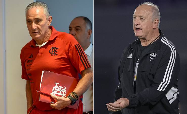 Flamengo x Atlético-MG: como a relação pessoal de Tite e Felipão estremeceu ano a ano