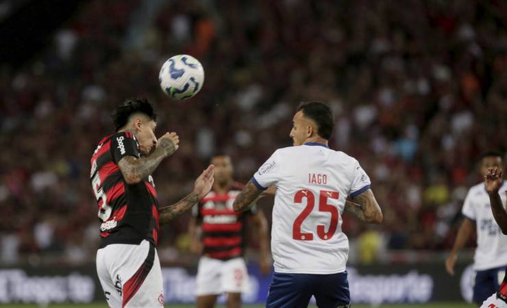 Pulgar e Allan são substituídos com dores na coxa contra Bahia e viram preocupação no Flamengo