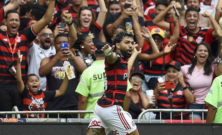 Gabigol brilha no ranking dos ídolos do Flamengo; pôster especial disponível