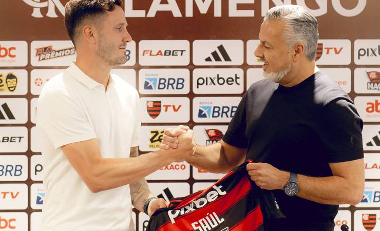 Apresentado no Flamengo, Saúl se mostra ansioso e comenta escolha: 'Relativamente fácil'