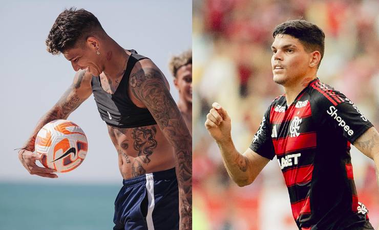 O novo 'Beijinho' do Flamengo: jogador colombiano tem a mesma tatuagem de lateral rubro-negro