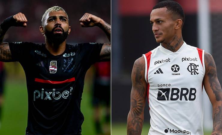 Com lesões musculares, Gabigol e Wesley desfalcam o Flamengo contra o Madureira