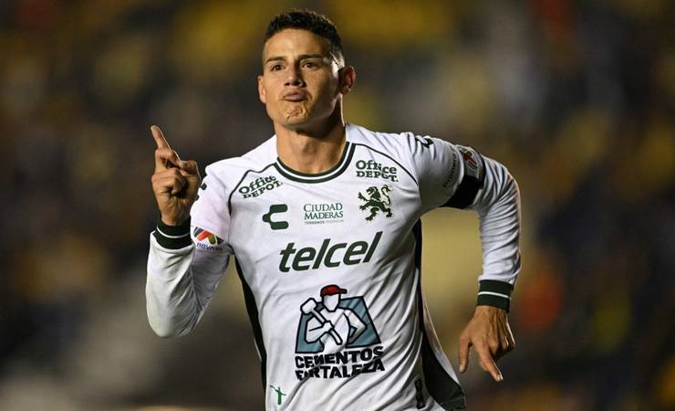 Rival do Flamengo no Mundial, León é líder no México com brilho de James Rodríguez