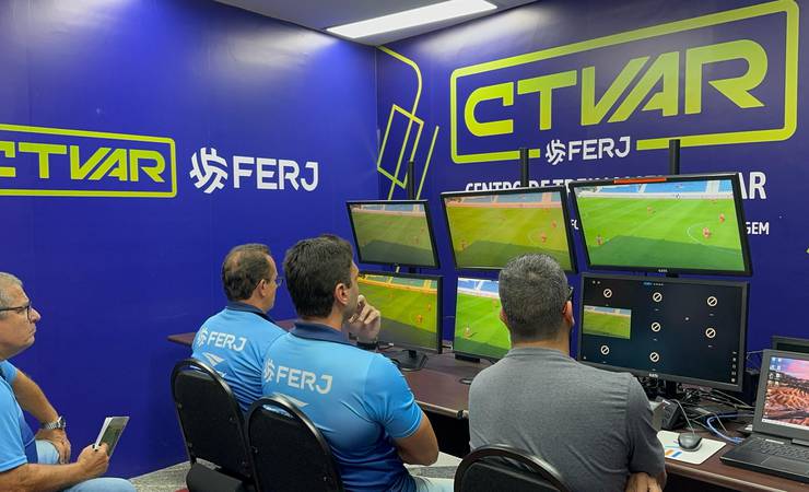 Veja como vai funcionar o centro de treinamento do VAR montado pela Ferj