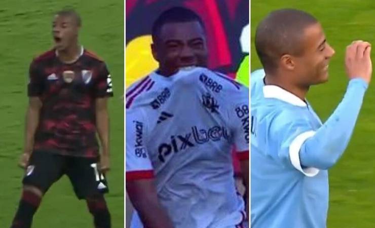 Com benção de Zico no Flamengo, De la Cruz revive gols de falta dos tempos de River e Uruguai; vídeo