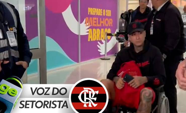 Pulgar vai precisar de cirurgia após fratura no pé e desfalca o Flamengo