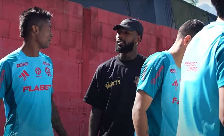 Comprado pelo Zenit, Gerson vai ao Ninho e se despede de jogadores e funcionários do Flamengo