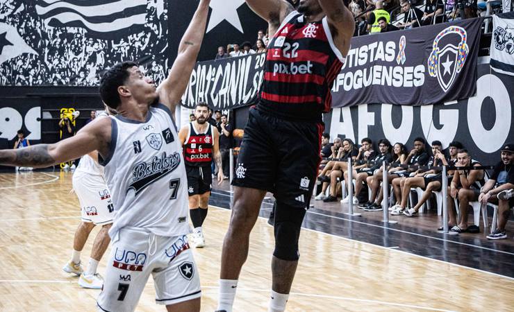 Flamengo supera Botafogo e vence segundo clássico seguido no NBB