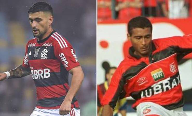 À la Romário: veja outros gols de bico de Arrascaeta pelo Flamengo