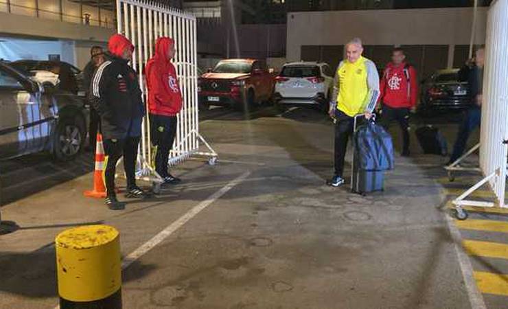 Flamengo chega ao Chile e fará último treino no CT do Coquimbo antes de enfrentar o Palestino