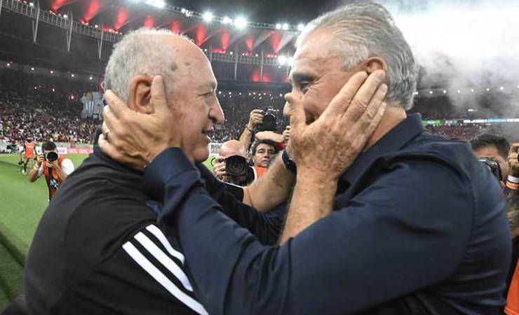Flamengo x Atlético-MG: Tite explica encontro com Felipão e revela agradecimento