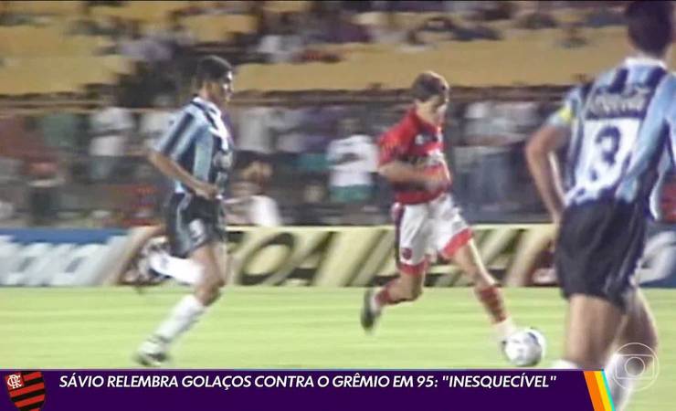 Golaço de Sávio contra o Grêmio completa 30 anos, e ídolo confia em vitória do Flamengo neste domingo